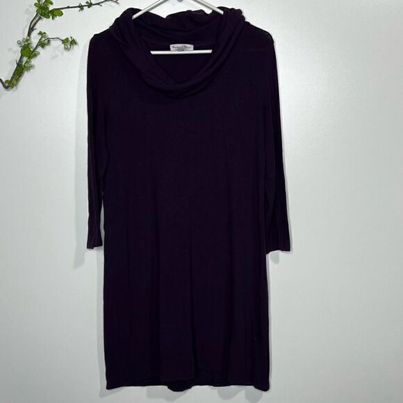 Michael Stars Dresses & Skirts - Michael Stars Purple Cowl Neck Dress
